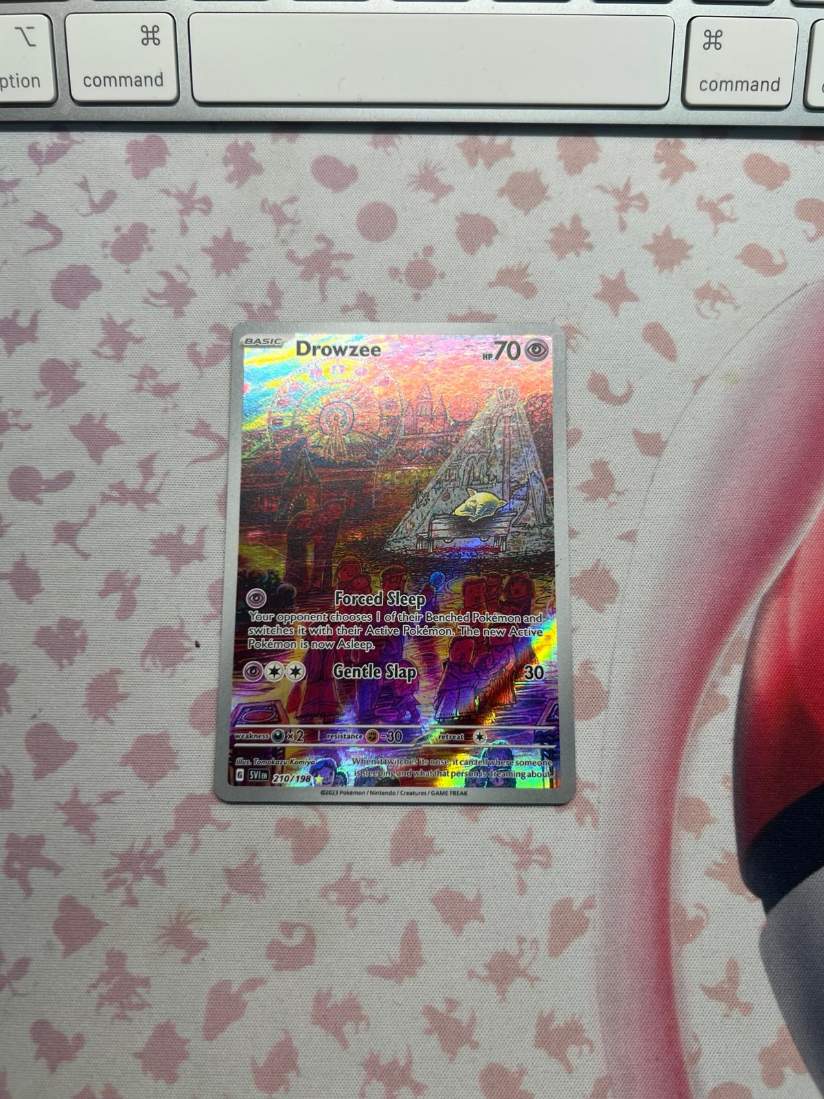Drowzee-210/198-Pokemon Scarlet & Violet (Raw)