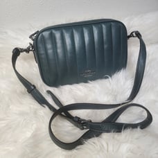 Coach green crossbody
