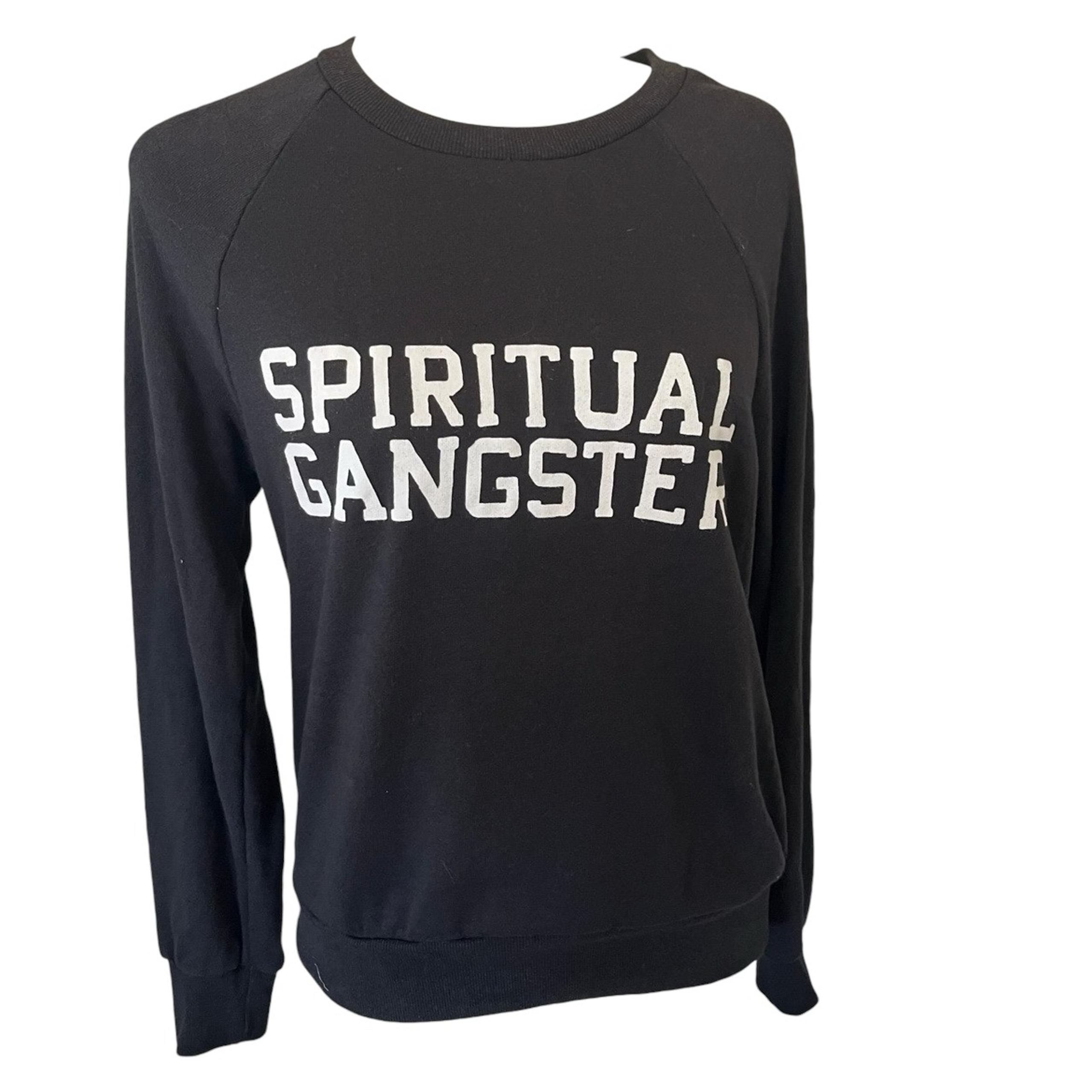 Spiritual Gangster Women’s Size XS Varsity Old School Sweatshirt New