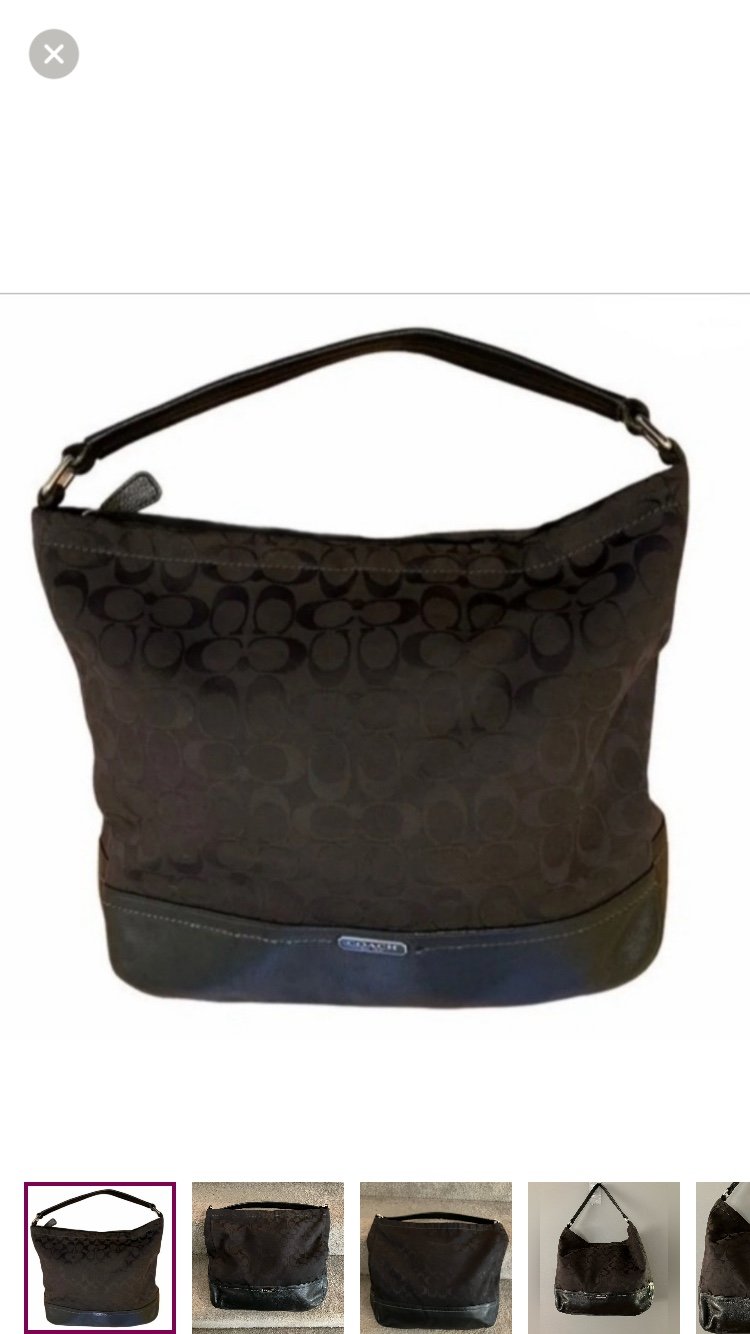 In Excellent and Spotless Condition! COACH PARK Signature Hobo/Shoulder/Tote Bag