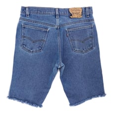 Levis 515 jorts cut off denim jean shorts 80s 1980s vintage
