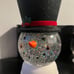 Bath and Body Works snowman candle holder