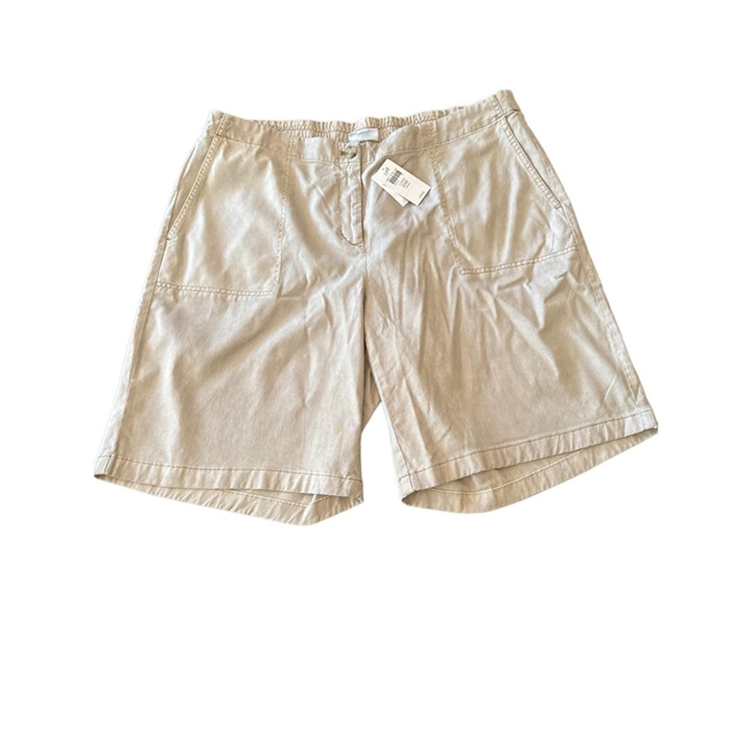 NWT J. Jill Light Khaki Womans Shorts Size 20W