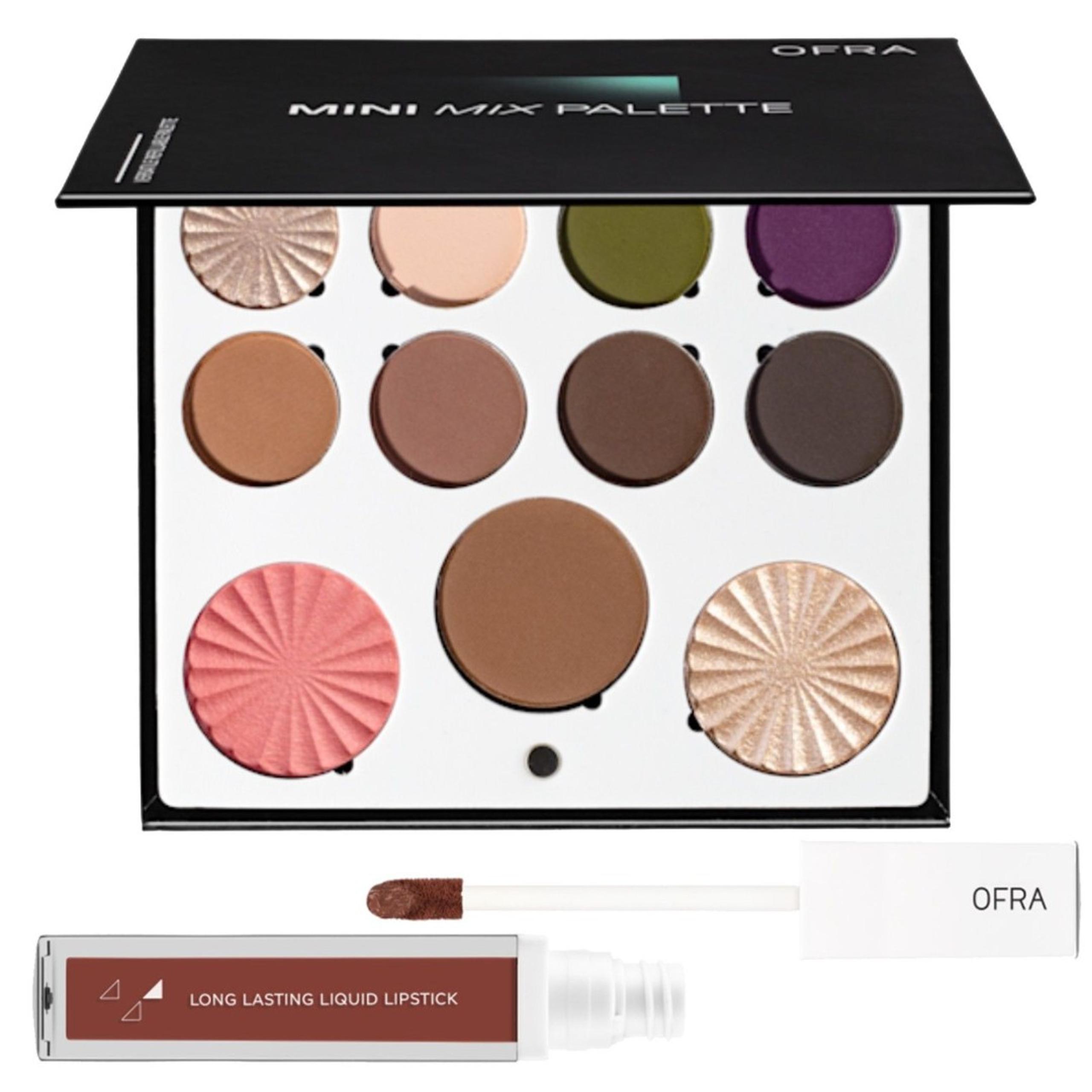 NEW OFRA X Hot Mess Momma Mini Mix Palette & Liquid Lipstick in Canyon Bundle