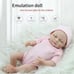 Silicone Reborn Baby Dolls Full Body Soft Vinyl Realistic Newborn Girl Doll Gift