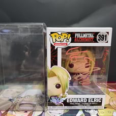 Edward Elric - Fullmetal Alchemist funko 391 signed by Vic Mignogna