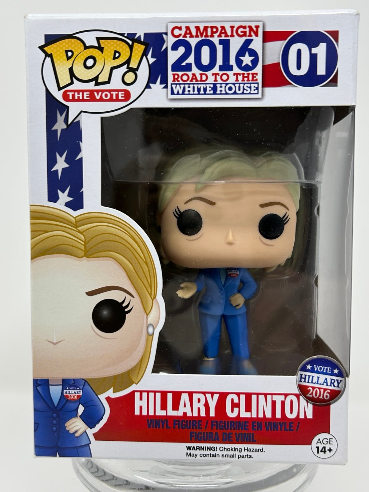 Hillary Clinton 2016 Funko Pop 01 presidential campaign