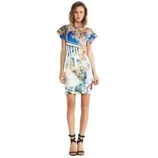 NWOT Clover Canyon Garden Of Athena Neoprene Dress