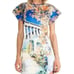 NWOT Clover Canyon Garden Of Athena Neoprene Dress