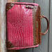 Embossed Croc Luggage