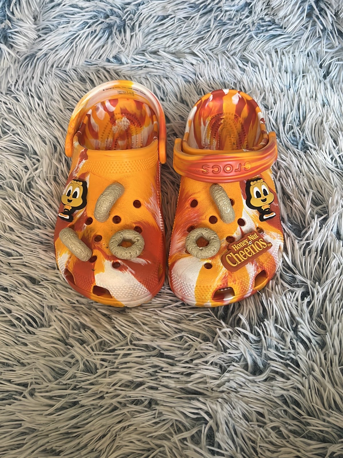 Honey nut cheerio crocs