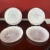 Set 4 Sigrid Olsen Starfish/Seashell 9” MELAMINE Blue App/Salad/Dessert Plaest