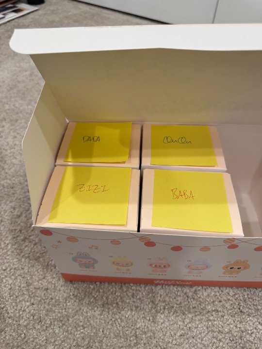 LABUBU Have a Seat Vinyl Plush - 4 PIECE PARTIAL SET - Blind Box PopMart - READ