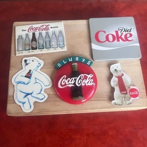 Coca-Cola Vintage Magnet Bundle 5