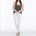 AG Jeans The Legging Ankle White 30R White Fray Super Skinny