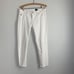 AG Jeans The Legging Ankle White 30R White Fray Super Skinny