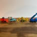 Vintage - Bob the Builder Die Cast Construction Vehicle Car Lot of 4 (magnetic)