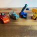 Vintage - Bob the Builder Die Cast Construction Vehicle Car Lot of 4 (magnetic)