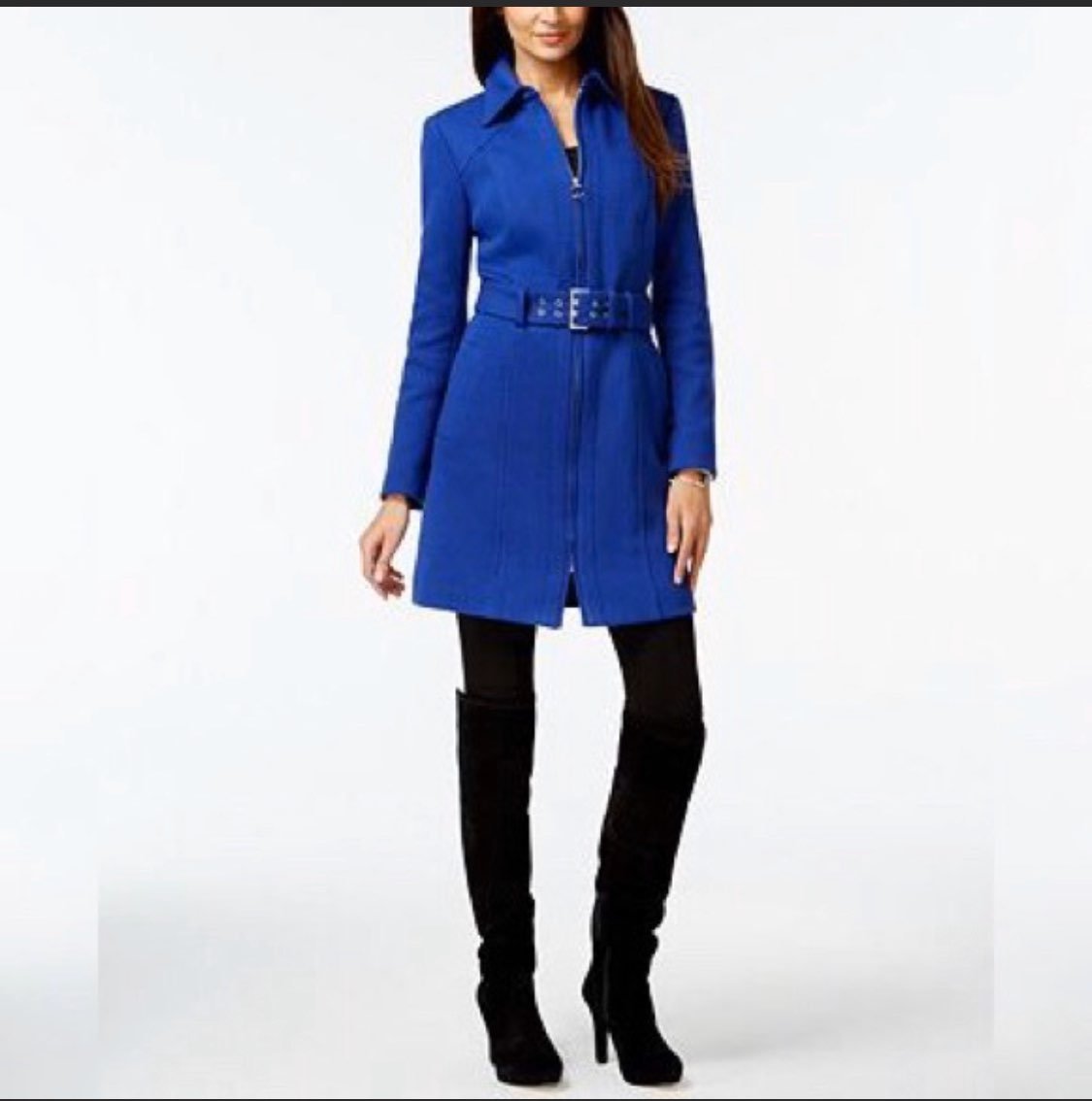 INC belted jacket/ Coat
