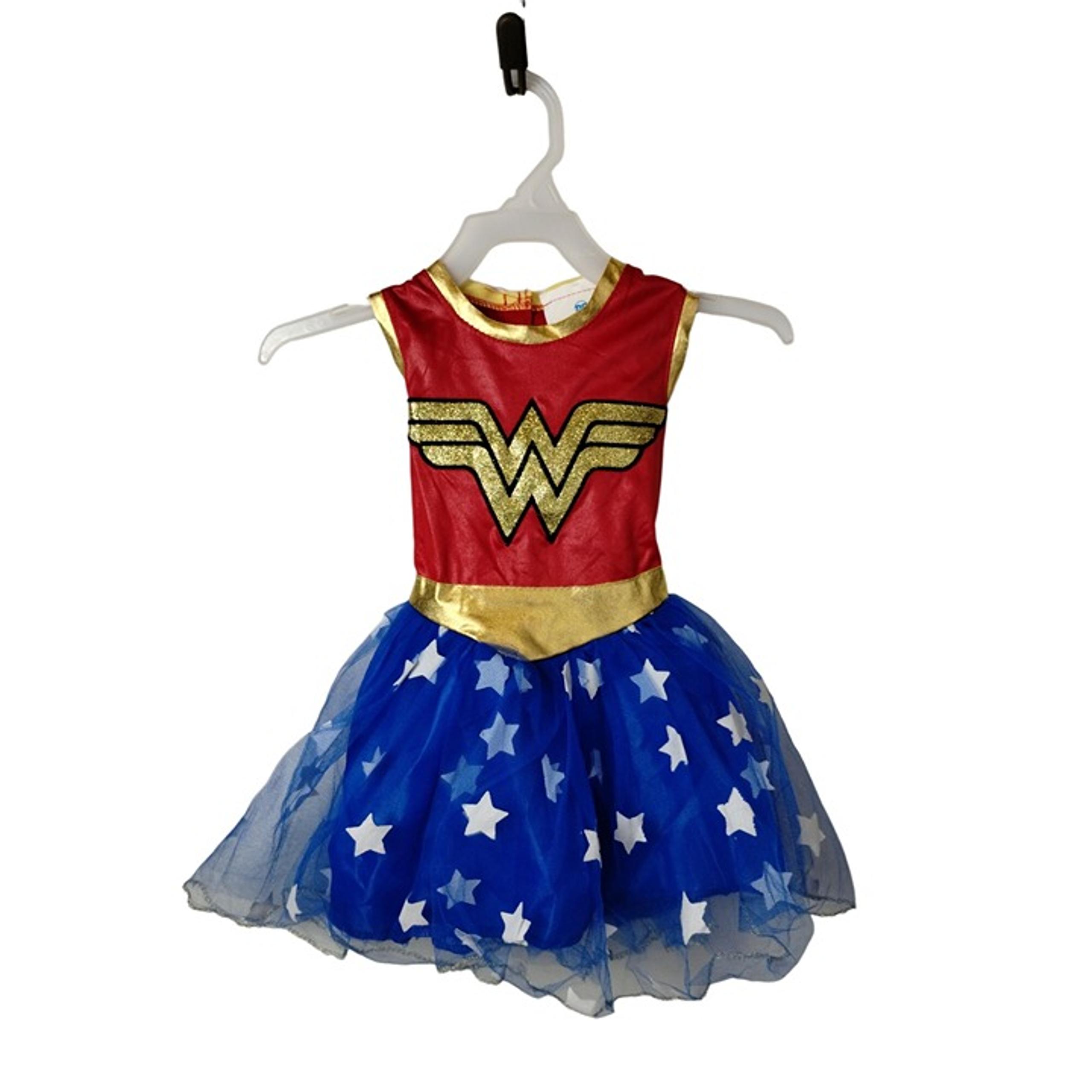 DC Comics Girls XS Wonder Woman Dress only Halloween Costume