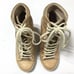 See by Chloe Lace Up Wedge Sneaker In Natural 37