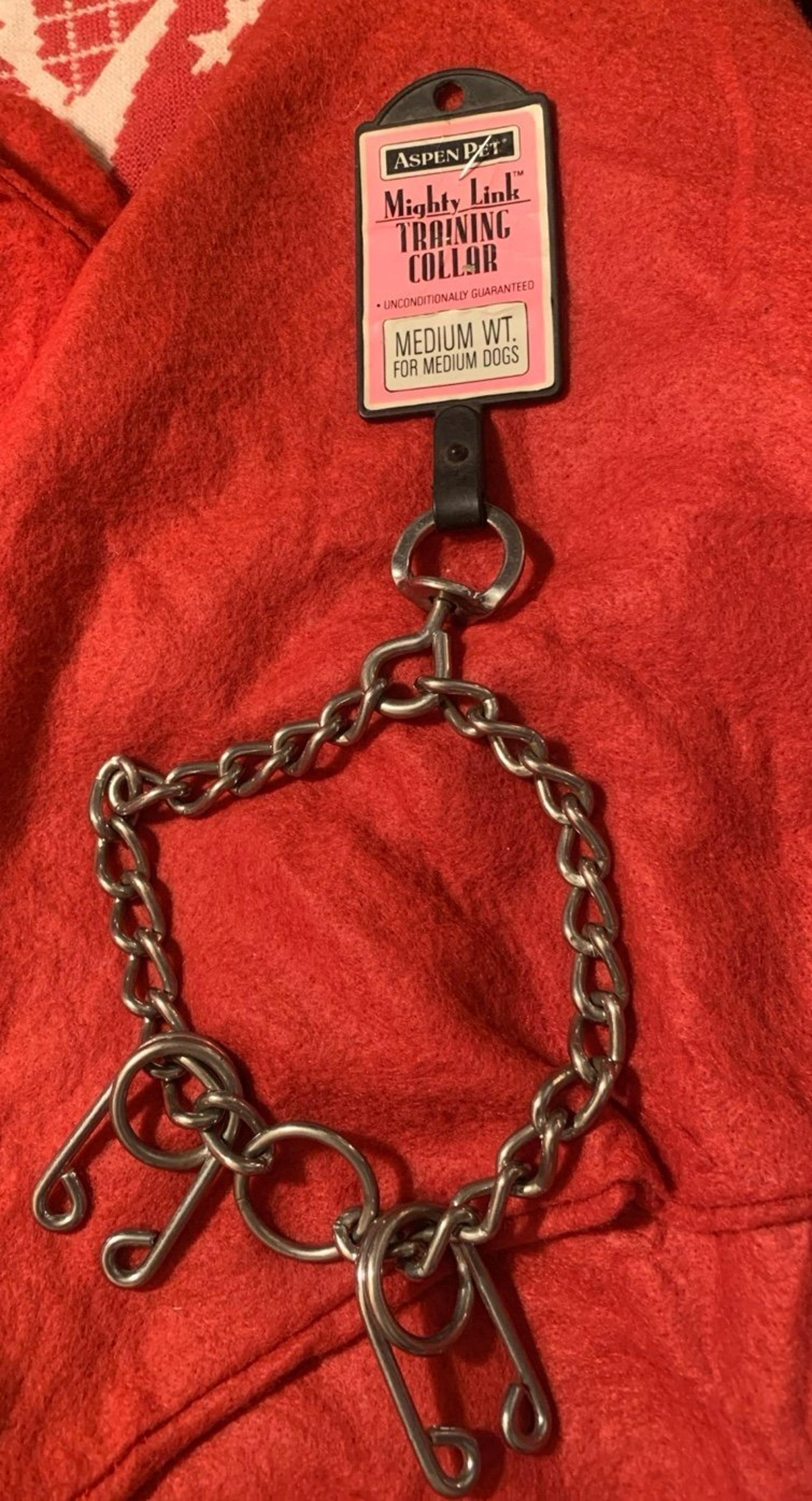Dog training collar