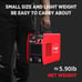 NEW Portable Welding Machine 130Amp 110V Plug Inverter w/ LCD Display