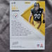 2017 TJ WATT Panini Black Friday Pack SP Rookie Card #d 36/50(THICK STOCK) #59