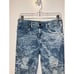 True Religion Geno Acid Wash Denim Roll-Up Shorts Size 16
