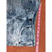 True Religion Geno Acid Wash Denim Roll-Up Shorts Size 16