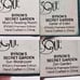 Vintage Harmony Kingdom Byron's Secret Garden Collectible Tile lot of 4 New