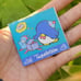 Vintage 80s authentic SANRIO penguin Tuxedo Sam colored pencils stationary