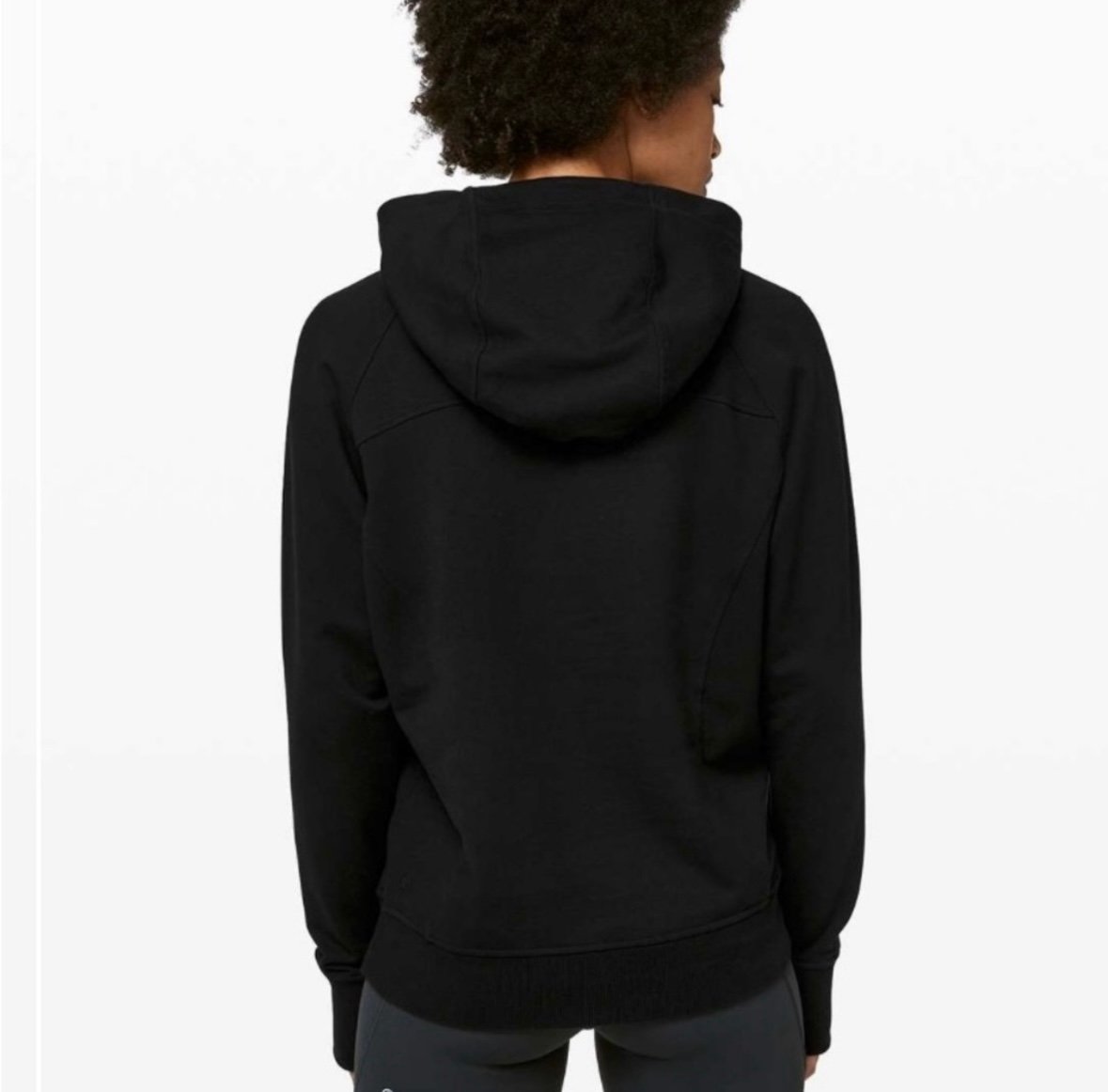 Lululemon Scuba Pullover, Faded Black, Size 4