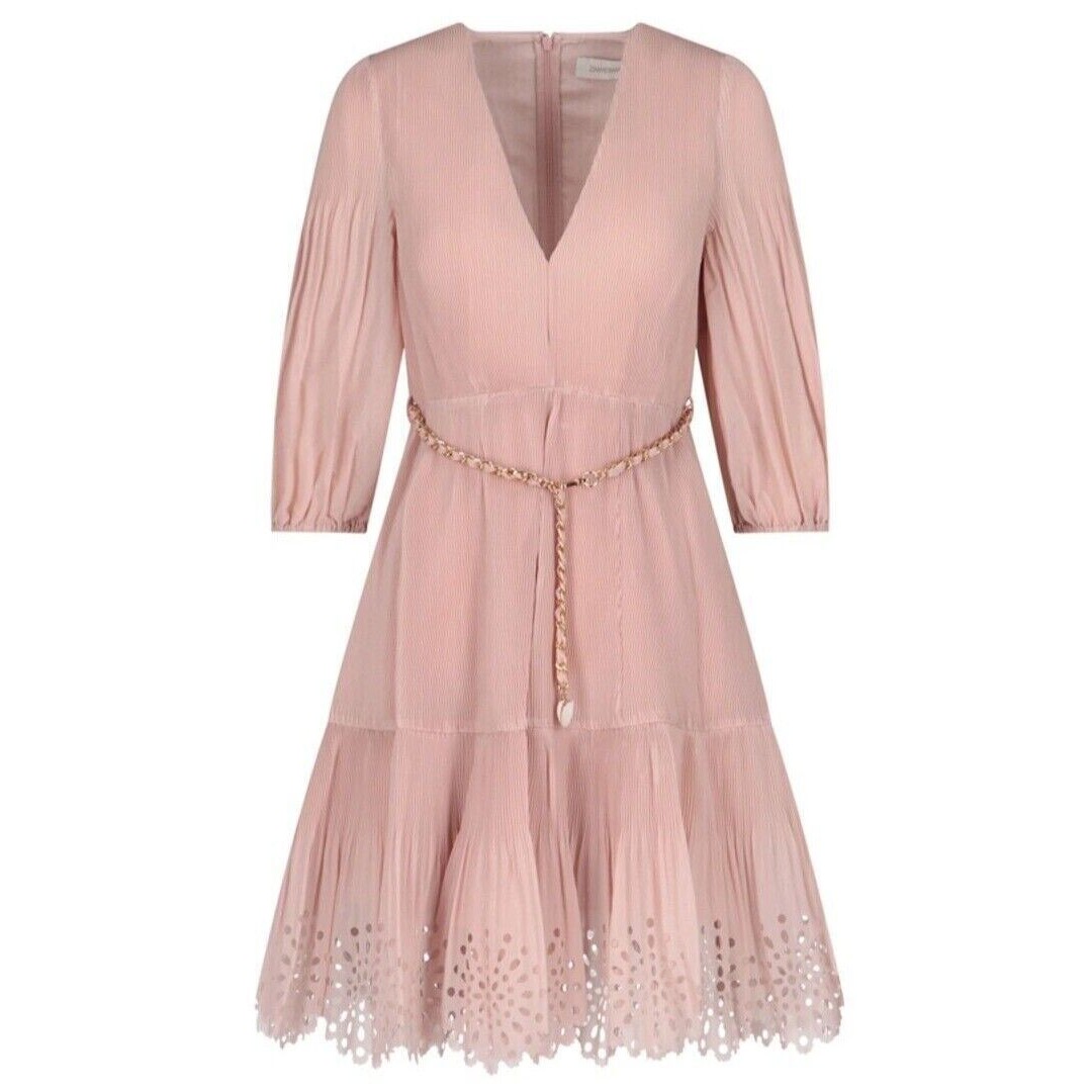 NWOT. ZIMMERMANN Pleated Dress ZM 2 / US 8