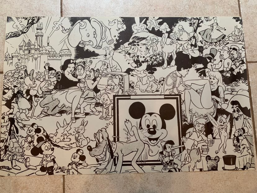1967 Sexy Disney Poster by Wally Wood