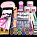 Extension Gel Nail Kit, Builder Nail Gel With Nail Lamp, Nail Tips,