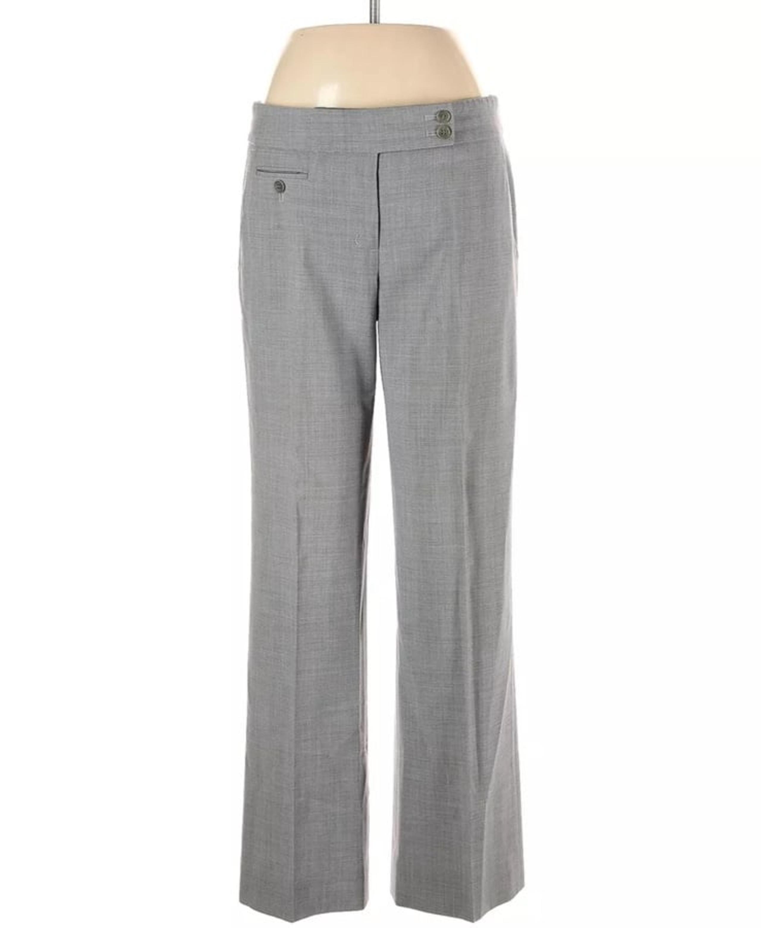 BCBGMAXAZRIA Women Gray Casual Dress Pants Women’s Size 2