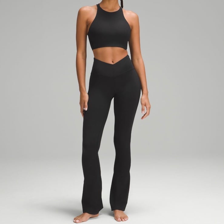 NWT lululemon V waist align boot cut legging