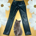 BEBE Black Faux Leather Pants Size 26