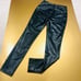 BEBE Black Faux Leather Pants Size 26