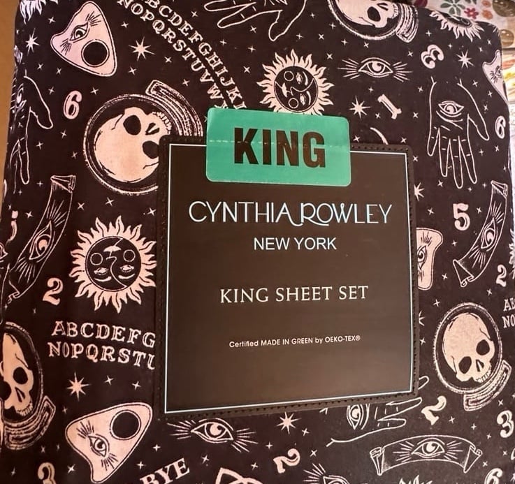 KING ouija board sheets