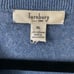 Turnbury 100% Cashmere V-Neck Long Sleeve Pullover Sweater Blue size XL