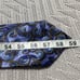 J Garcia purple blue abstract swirl silk tie