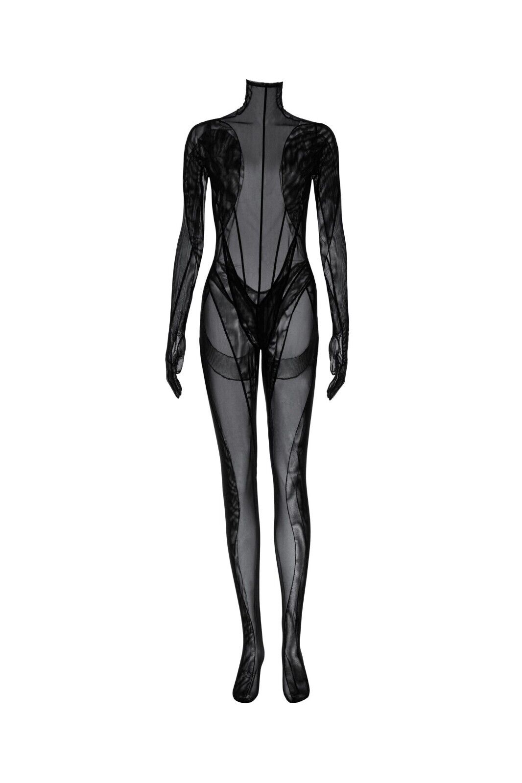 MUGLER H&M - Spiral-Panel Catsuit SOLD OUT - Size M SOLD OUT RARE