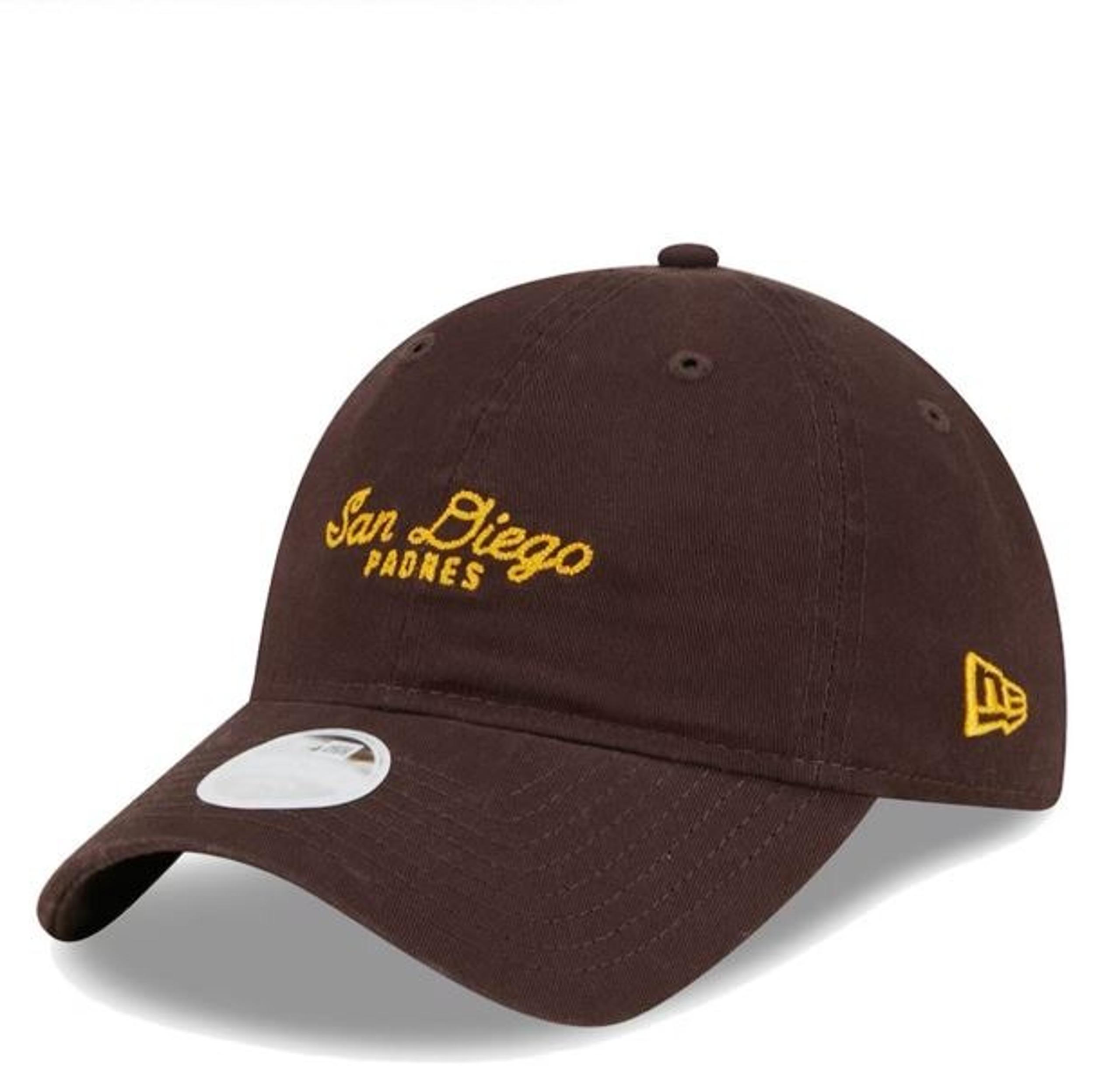 RARE San Diego Padres CAP Women's Hat 920 Cursive Script 9TWENTY - New Era