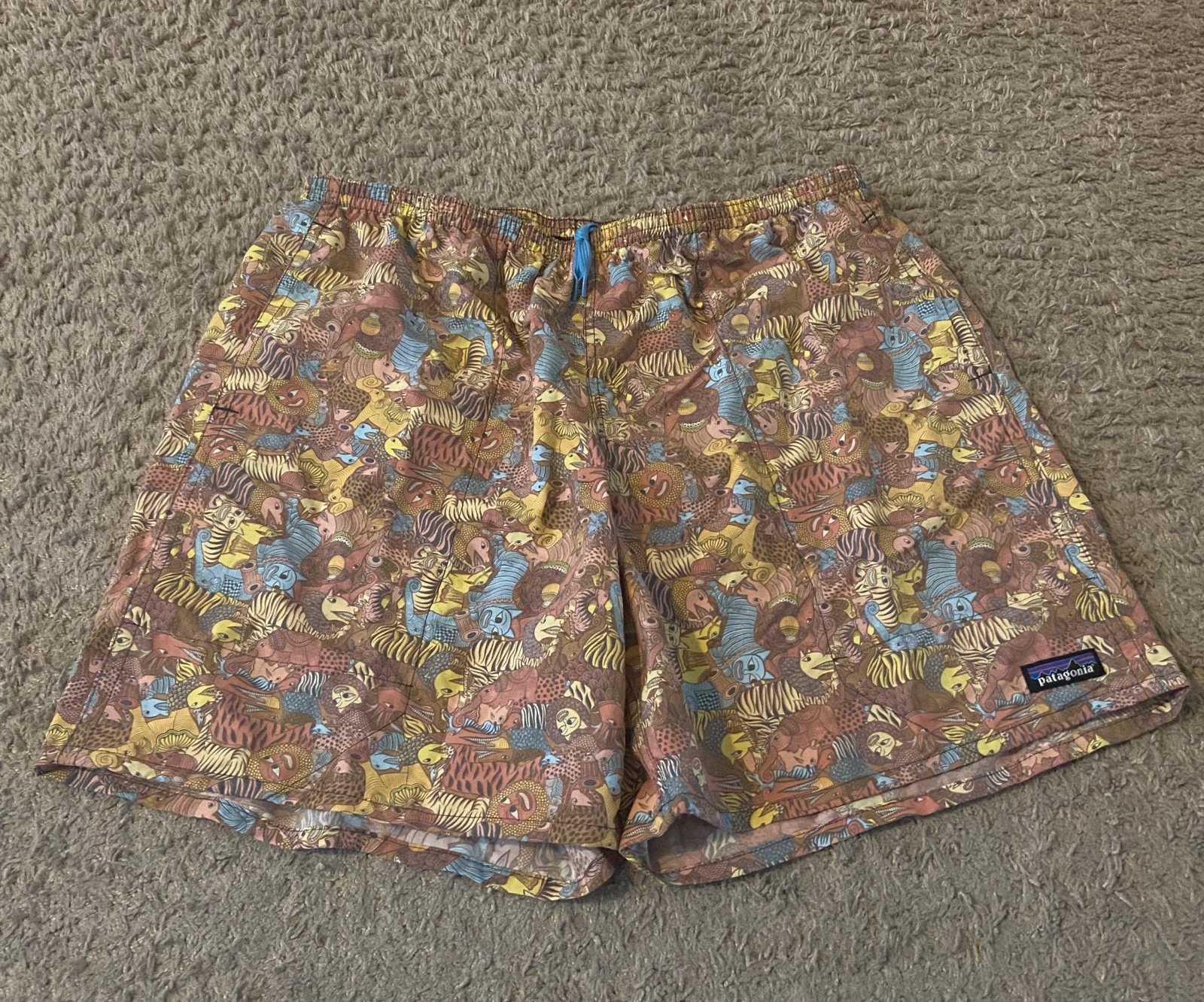 Men’s Patagonia Baggie Longs 7” Allover Print Shorts