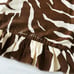 Vintage Anne Klein Pillowcase Sham Lion Animal Print 70s MCM Ruffle Edge HTF