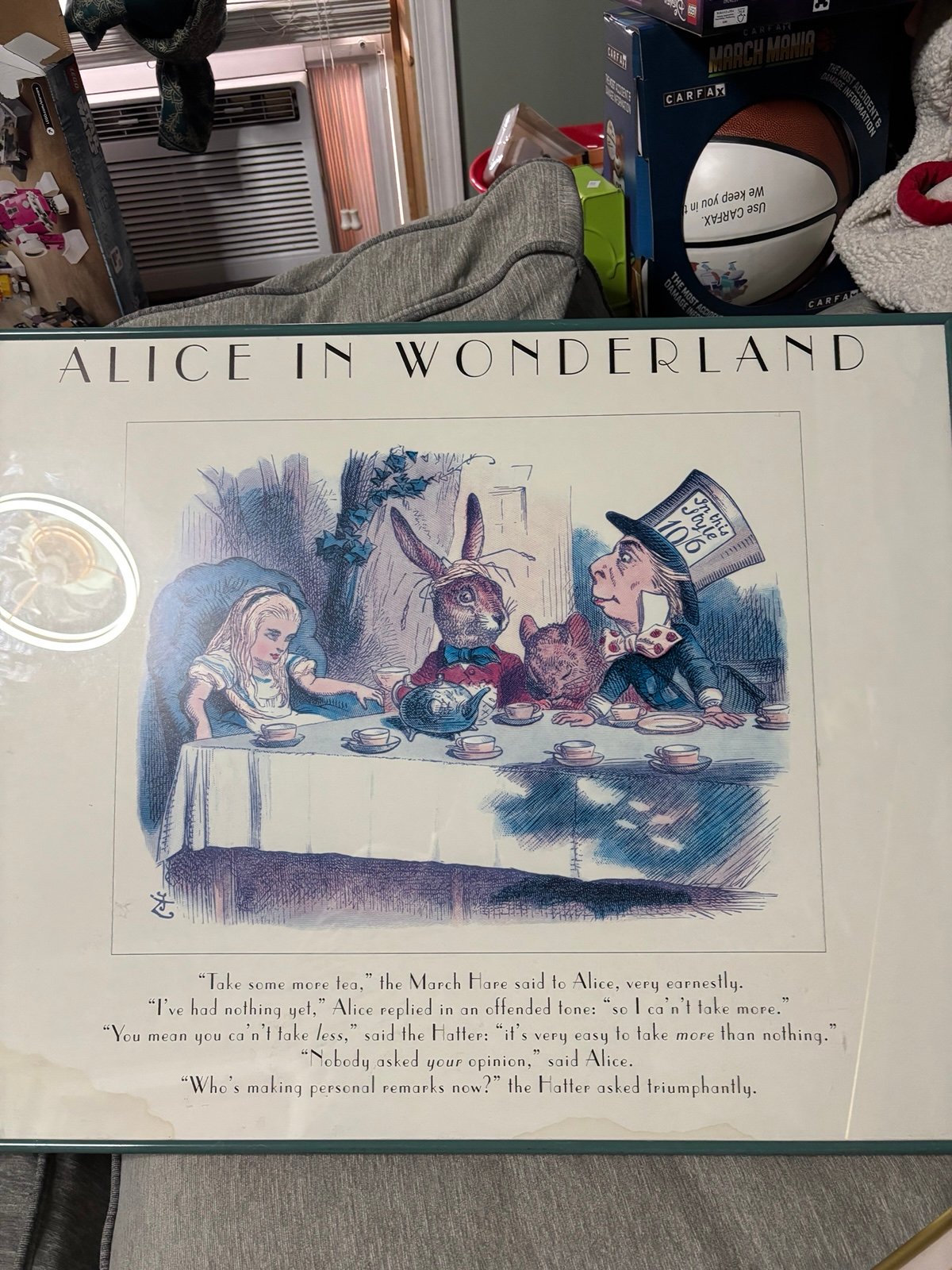 Alice in Wonderland Print by John Tenniel