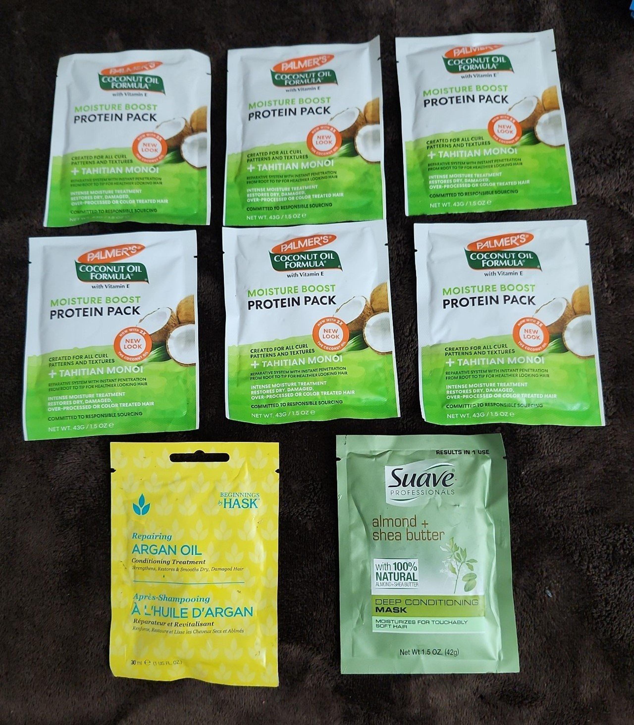 Coconut Oil Formula Moisture Boost Protein Pack, 2.1 oz. - Palmer's