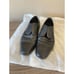 Mens Bruno Marc Black Wingtip Shoes - Sz 10.5